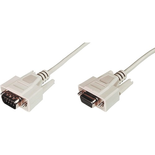 Digitus Classic 3 m DB-9 Data Transfer Cable - First End: 1 x 9-pin DB-9 Serial - Male - Second End: 1 x 9-pin DB-9 Serial