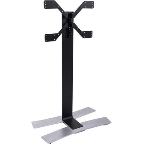 Alzata per monitor ITB Will - Fino a 190,5 cm (75") Supporto schermo - 50 kg Capacità di carico - Pavimento - Acciaio - Nero