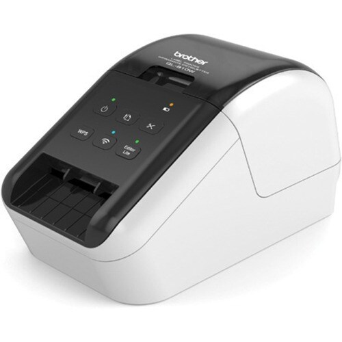 Impresora térmica directa Brother QL810W - Monocromo - LAN inalámbrica - 300 x 600 dpi - 58.42mm (2.30") Ancho de Impresión