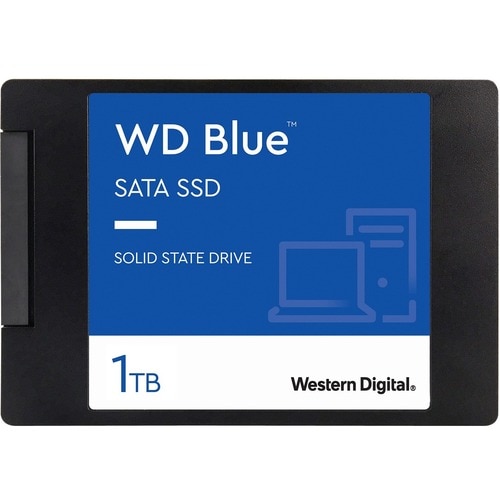WD Blue 3D NAND 1TB PC SSD - SATA III 6 Gb/s 2.5"/7mm Solid State Drive - 560 MB/s Maximum Read Transfer Rate - 5 Year War