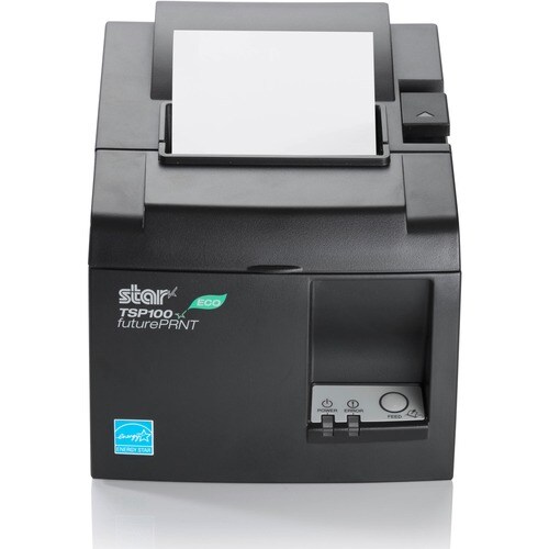 Star Micronics futurePRNT TSP143IIIU GRY E+U Desktop Direct Thermal Printer - Monochrome - Wall Mount - Receipt Print - US