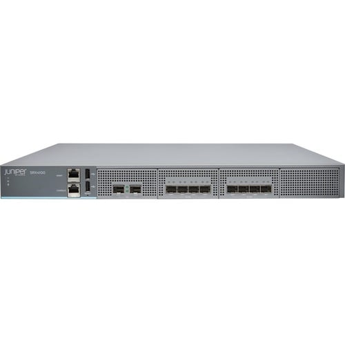 Juniper SRX4100 Router - Management Port - 10.0 - 10 Gigabit Ethernet - IEEE 802.1p - 1U - Rack-mountable