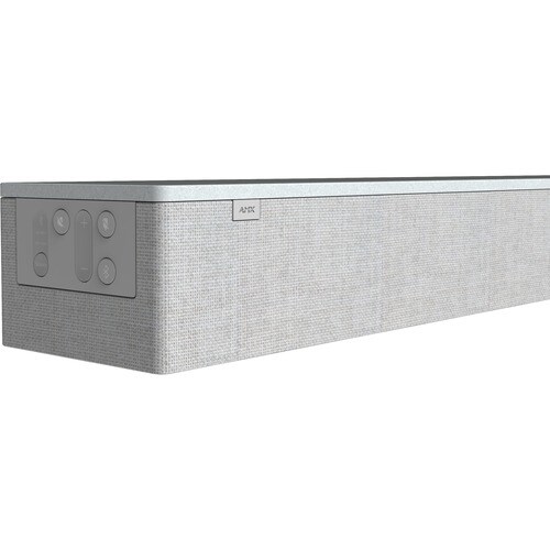 AMX Acendo Vibe ACV-2100GR Bluetooth Sound Bar Speaker - Gray - Wall Mountable - Tabletop - USB - HDMI