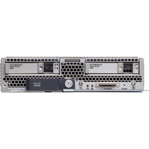Cisco B200 M5 Blade Server - 2 Xeon Gold 5118 2.30 GHz - 96 GB RAM - Serial ATA, 12Gb/s SAS Controller - 2 Processor Suppo