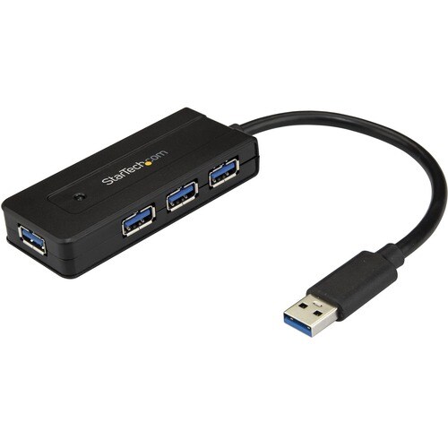 StarTech.com ST4300MINI. Hostschnittstelle: USB 3.2 Gen 1 (3.1 Gen 1) Type-A, Hub interfaces: USB 3.2 Gen 1 (3.1 Gen 1) Ty