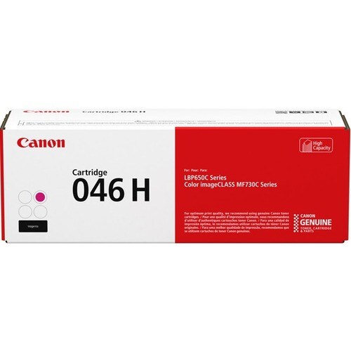 Canon 046 H High Yield Laser Toner Cartridge - Magenta Pack - 5000 Pages