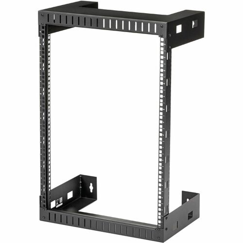 StarTech.com 15U 19" Wall Mount Network Rack, 12" Deep 2 Post Open Frame Server Room Rack for Data/AV/IT/Computer Equipmen