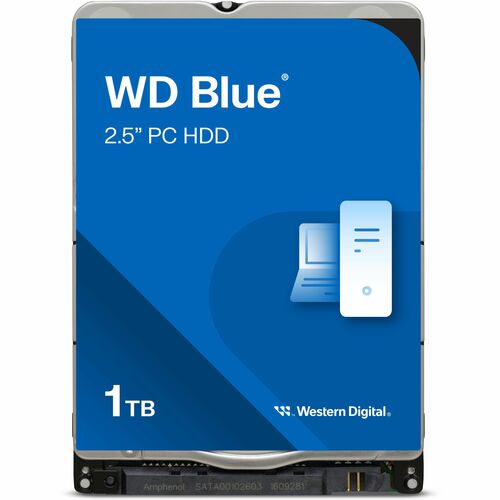WD Blue WD10SPZX 1 TB Hard Drive - 2.5" Internal - SATA (SATA/600) - Notebook Device Supported - 5400rpm - 1