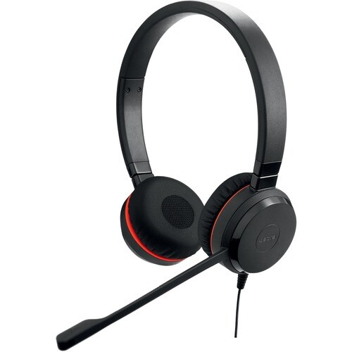 Jabra EVOLVE 20SE UC Stereo Wired Over-the-head Stereo Headset - Binaural - Supra-aural - 32 Ohm - 150 Hz to 7 kHz - 95 cm