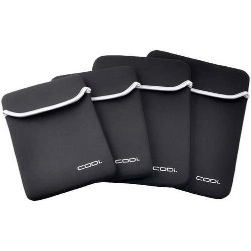 12 TABLET NEOPRENE SLEEVE BLACK 3.5MM NEOPRENE NO ZIPPER