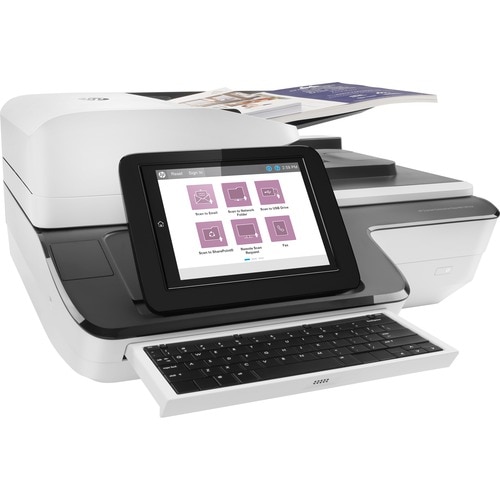 HP Scanjet Flow N9120 fn2 Sheetfed Scanner - 600 dpi Optical - 24-bit Color - 8-bit Grayscale - 120 ppm (Mono) - 120 ppm (