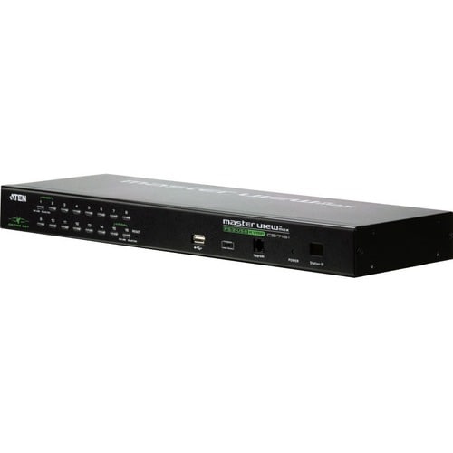 ATEN MasterView CS1716i KVM Switchbox - 16 Computer(s) - 1 Local User(s) - 1 Remote User(s) - 2048 x 1536 - 1 x Network (R