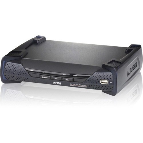 ATEN ALTUSEN KE6900R Digital KVM Console - Wired - 1 Computer(s) - 1 Remote User(s) - WUXGA - 1900 x 1200 Maximum Video Re