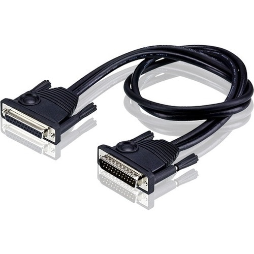 ATEN 15 m DB-25 Data Transfer Cable for Switch - First End: 1 x 25-pin DB-25 - Male - Second End: 1 x 25-pin DB-25 - Female