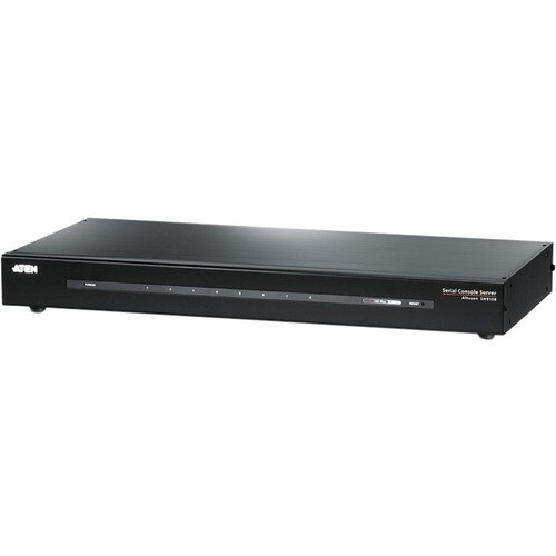 ATEN SN9108 Device Server - Twisted Pair - 9 x Network (RJ-45) - Management Port - Rack-mountable, Desktop