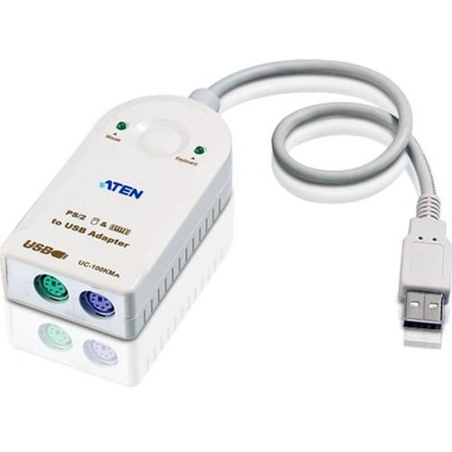 ATEN UC100KMA 30 cm Data Transfer Cable for Switch - 1 - First End: 2 x Mini-DIN (PS/2) - Female - Second End: 1 x USB Typ