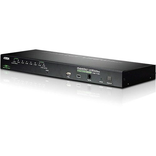 ATEN MasterView CS1708i KVM Switchbox - 8 Computer(s) - 1 Local User(s) - 1 Remote User(s) - 2048 x 1536 - 1 x Network (RJ