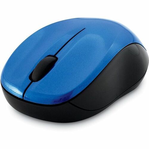 Verbatim Silent Wireless Blue LED Mouse - Blue - Blue LED/Optical - Wireless - Radio Frequency - Blue - USB Type A - Scrol
