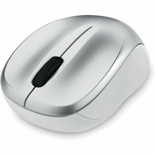 Verbatim Silent Wireless Blue LED Mouse - Silver - Blue LED/Optical - Wireless - Radio Frequency - Silver - USB Type A - S