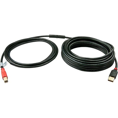 LINDY 10 m USB/USB-B Data Transfer Cable - Cable for Printer, MAC - First End: 1 x USB 2.0 Type A - Male - Second End: 1 x