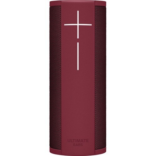 Ultimate Ears Megablast Portable Bluetooth Smart Speaker - Alexa Supported - Red - 60 Hz to 20 kHz - 360° Circle Sound - W