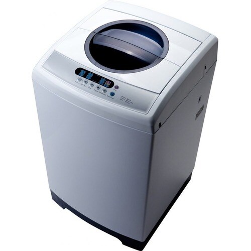 RCA 1.6 Cu Ft Portable Washer - 6 Mode(s) - Top Loading - 45 L Washer Capacity - 800 Spin Speed (rpm) - Plastic - White, C