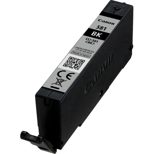 Canon CLI-581BK Original Inkjet Ink Cartridge - Black - 1 Pack - 750 Pages