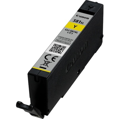 Canon CLI-581XL Original High Yield Inkjet Ink Cartridge - Yellow - 1 Pack - 914 Pages