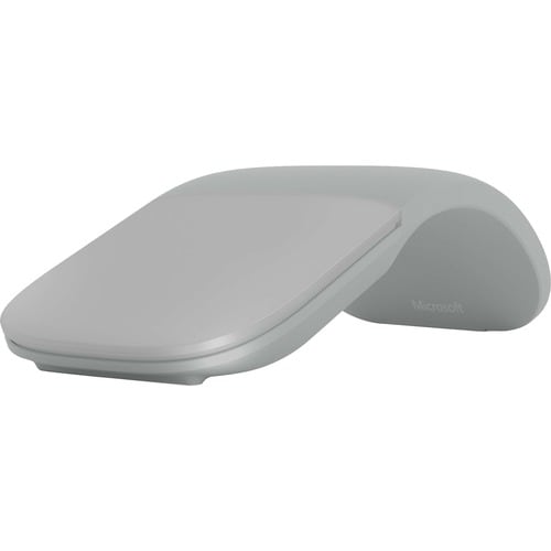 Microsoft Surface Arc Mouse - Bluetooth - BlueTrack - 2 Button(s) - Light Grey - Wireless - 1200 dpi - Right-handed