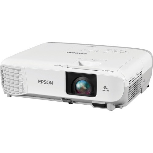 Epson PowerLite 109W LCD Projector - 16:10 - 1280 x 800 - Front, Rear, Ceiling - 6000 Hour Normal Mode - 12000 Hour Econom