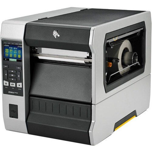 Zebra ZT620 Industrial Direct Thermal/Thermal Transfer Printer - Monochrome - Label Print - USB - Serial - Bluetooth - TAA