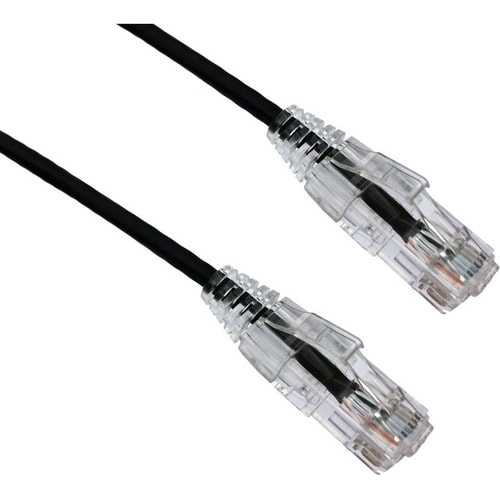 Axiom 6FT CAT6 BENDnFLEX Ultra-Thin Snagless Patch Cable 550mhz (Black) - 6 ft (1.83 m) Category 6 Network Cable for Netwo
