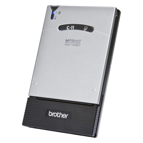 Brother MPrint MW-145BT Mobile Direct Thermal Printer - Monochrome - Portable - Label Print - USB - Bluetooth - 15 Second 