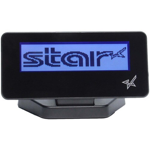 Display cassa Star Micronics "SCD222U BLK" - Nero - LCD Display - 2 Linee x 20 Colonna - USB
