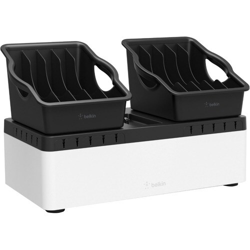 Belkin Store and Charge Go Kabelgebundenes Cradle für Tablet, Chromebook, Notebook, USB Gerät - Ladefunktion - USB - 10 x USB