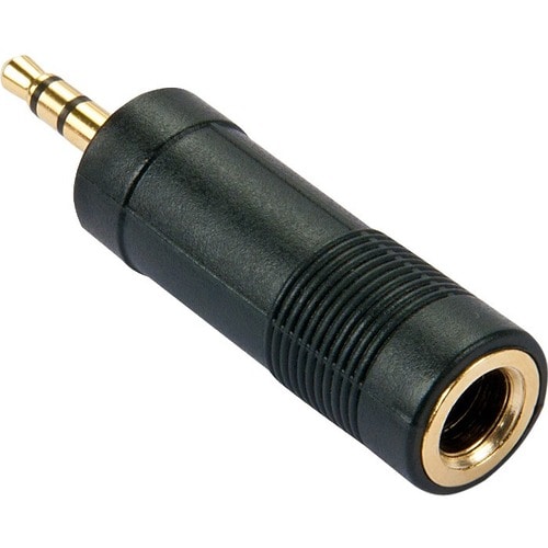 LINDY Audio Adapter - 1 x Mini-phone Stereo Audio Male - 1 x 6.35mm Stereo Audio Female