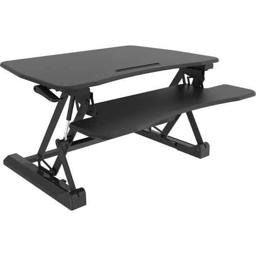 Amer EZriserPro Display Stand - 44.09 lb Load Capacity - 8.86" Height x 38.19" Width x 25.98" Depth - Desktop - Steel, Pla