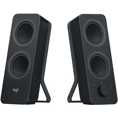 Logitech Z207 Bluetooth Sistema de colunas - 5 W RMS - Preto - 2 Pack
