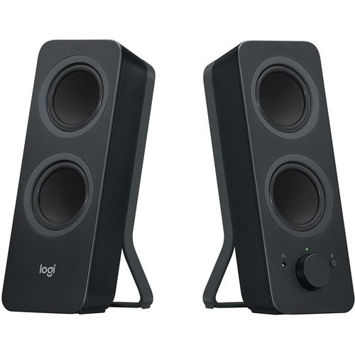 Logitech Z207 Bluetooth Speaker System - 5 W RMS - Black - Desktop - Headphone - 2