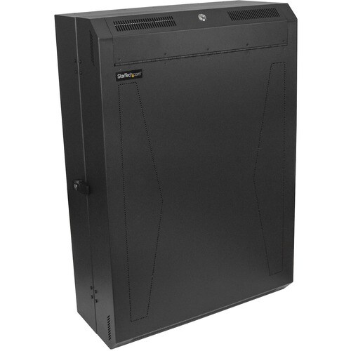 StarTech.com 6U Vertical Server Cabinet - Wallmount Network Cabinet - 30 in. depth - Vertically wall-mount your server or 