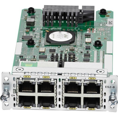 Cisco Erweiterungsmodul - für Datenvernetzung, Optisches Netzwerk - 8 x Erweiterungssteckplätze - SFP (Mini-GBIC)