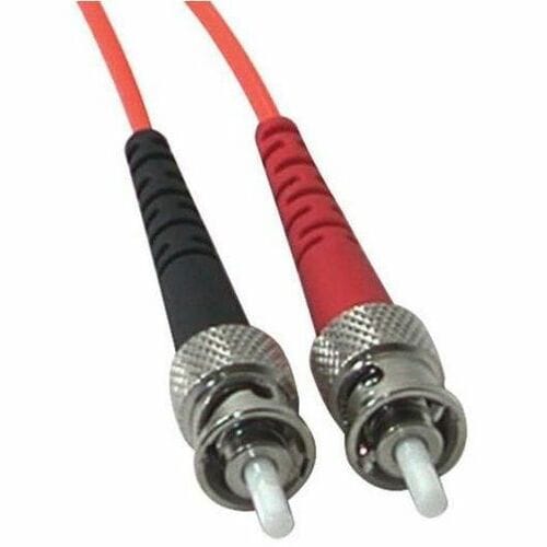 C2G 3m LC-ST 62.5/125 Duplex Multimode OM1 Fiber Cable - Orange - 10ft - 3m LC-ST 62.5/125 Duplex Multimode OM1 Fiber Cabl