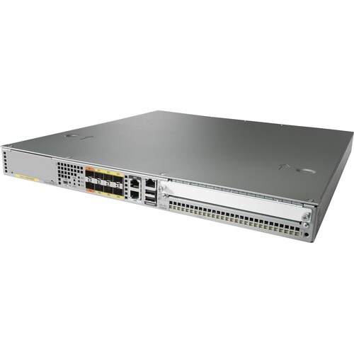 Cisco ASR 1000 ASR 1001-X Router - Recondicionado - 9 - Ethernet de 10 Gigabit - Montável sobre rack
