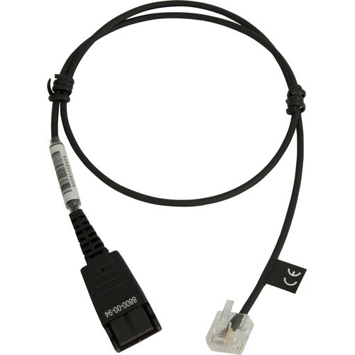 Jabra 8800-00-94 50 cm Cabo de rede - Primeira extremidade: Desconexão rápida - Segunda extremidade: Rede RJ-45