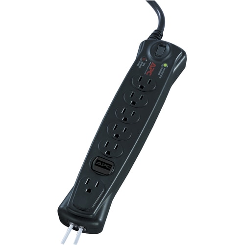 APC by Schneider Electric SurgeArrest Supressor/protetor de picos de corrente - 490 J - 120 V AC - Input120 V AC Output - 