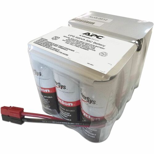 APC by Schneider Electric Unidade da bateria - 24 V DC - Chumbo-ácido - À prova de derrames/Sem manutenção - 3 Ano Minimum