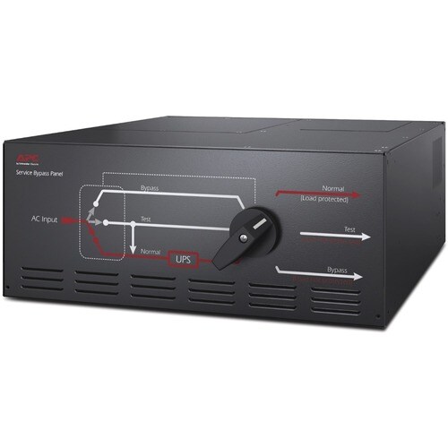 APC by Schneider Electric Bypass Panel - 8 x IEC 60320 C19 - 20 kW - 220 V AC - 125 A, 125 A, 125 A