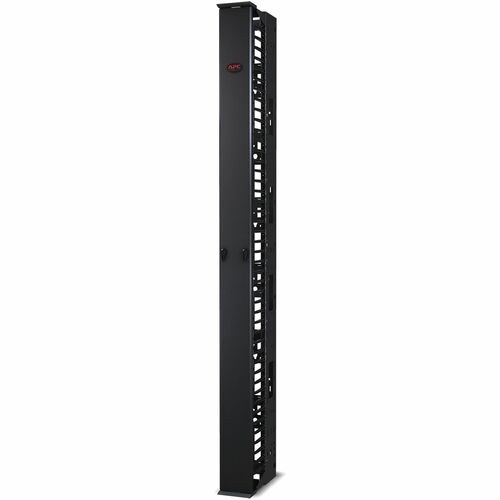 APC Kabelbündler - Schwarz - 1 Pack Paket - Kabelmanager - 0U Rack-Höhe