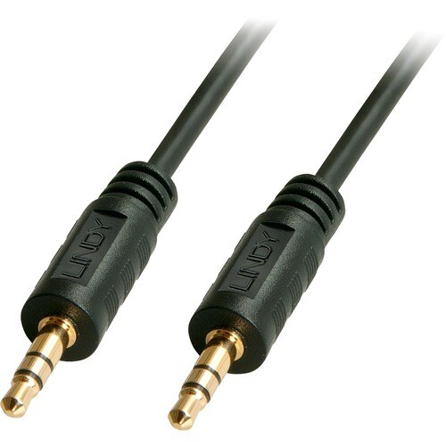 LINDY 3 m Mini-phone Audio Cable for iPhone, iPod, Smartphone, Speaker, Audio Device - First End: 1 x Mini-phone Stereo Au