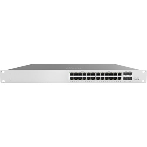 Meraki MS120 MS120-24 24 Ports Manageable Ethernet Switch - Gigabit Ethernet - 10/100/1000Base-T - 2 Layer Supported - Mod